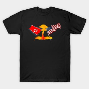 US Vs North Korea T-Shirt